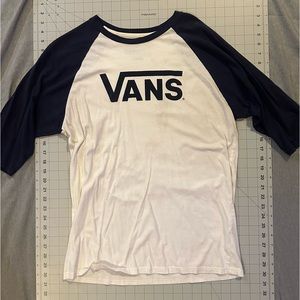 Vans Large 3/4 Sleeve T-shirt